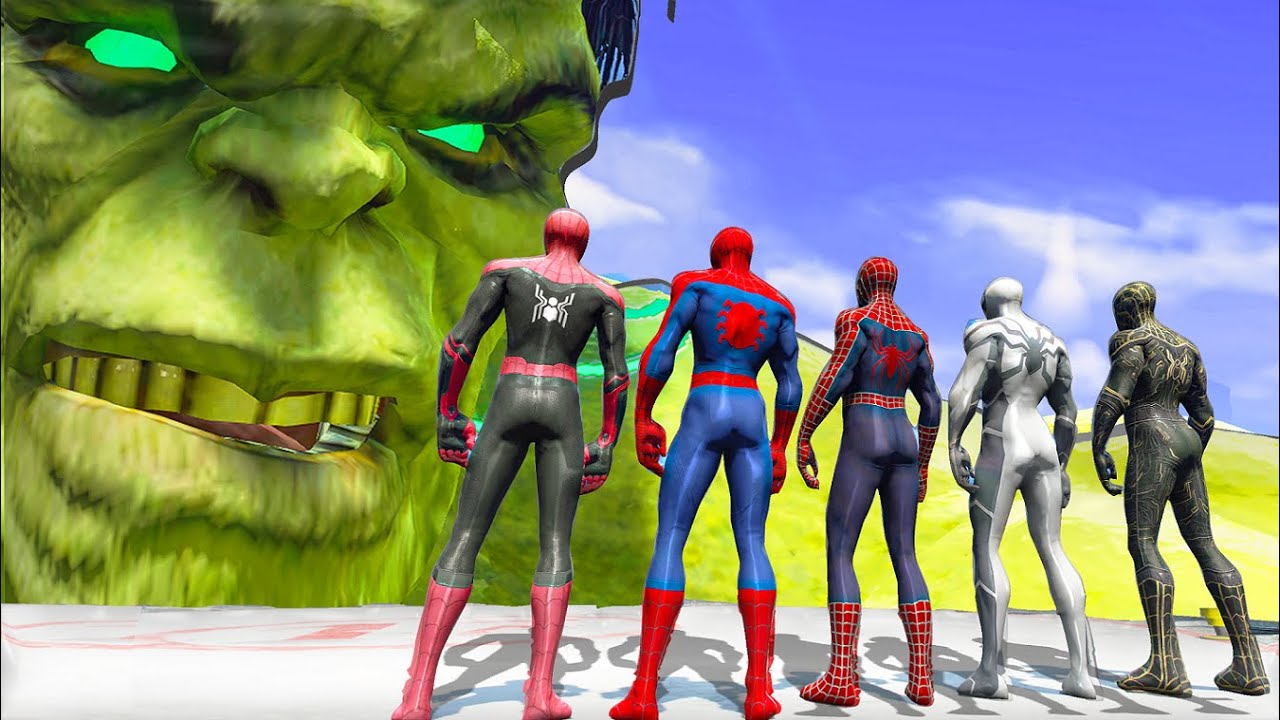 Power of Hulk | Incredible Savage Hulk SMASH Spiderman - What If