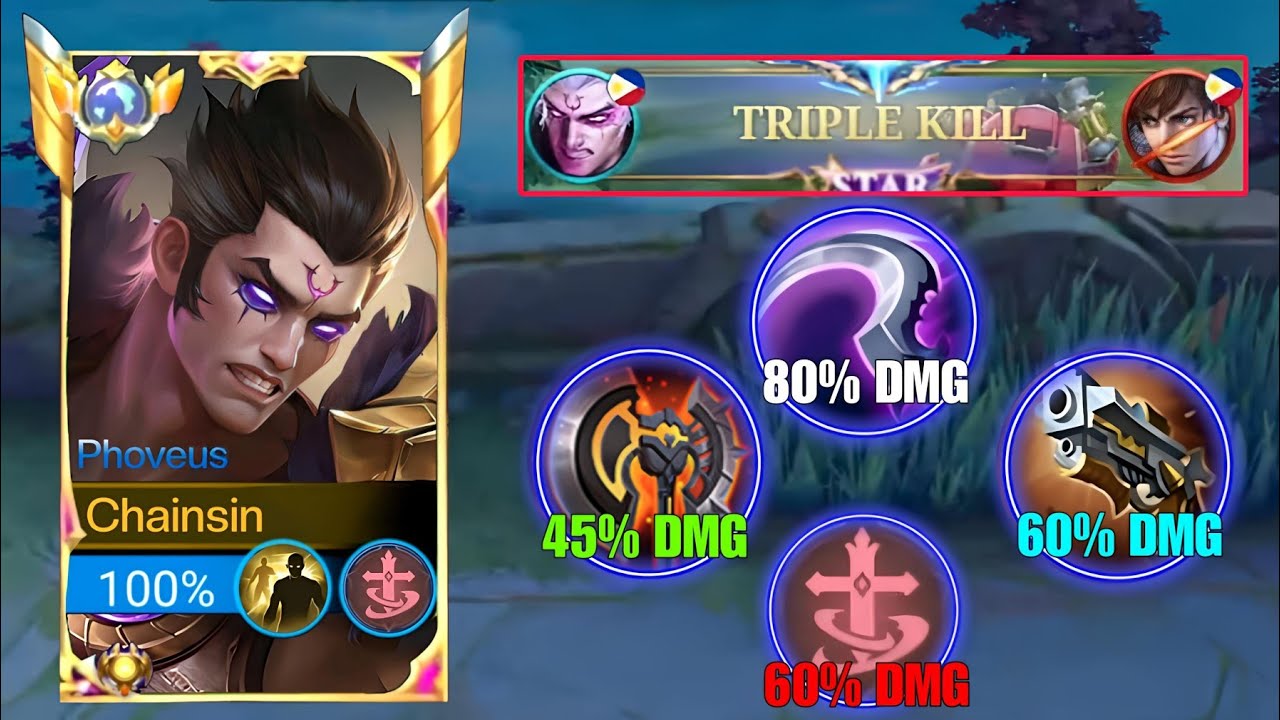 NEW PHOVEUS BRUTAL DAMAGE  BUILD 2025!!(100% OVERPOWERED)must try ✓
