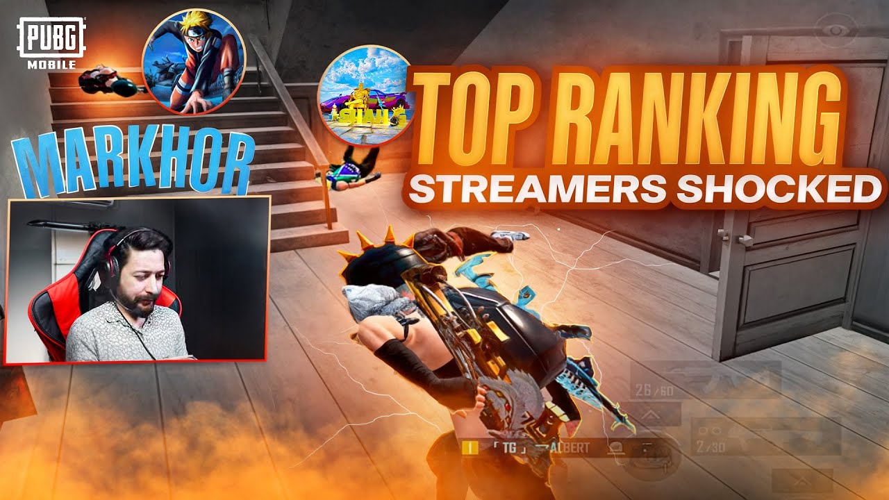 ALBERT oP Vs 3 Top Ranking STREAMERS🔥 | PUBG MOBILE