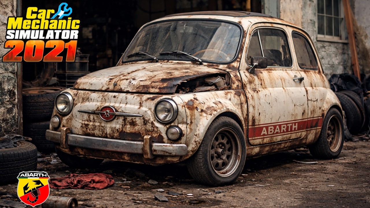 RESTAURIAMO AUTO SU CAR MECHANIC SIMULATOR 2021 - (1968) Fiat 500 Abarth 595 Esseesse