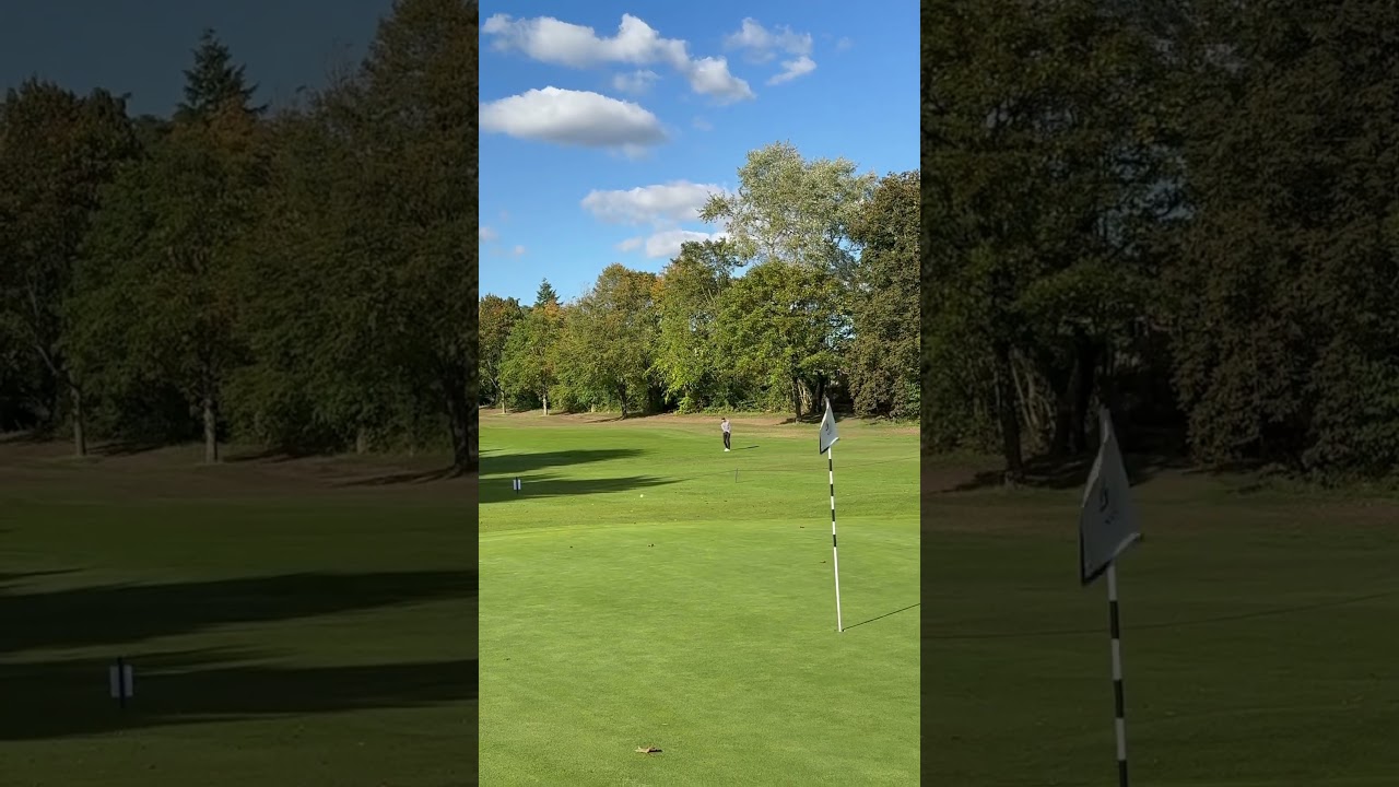 Blackwell golf club 12th hole approach shot #fyp #top100 #golfswing