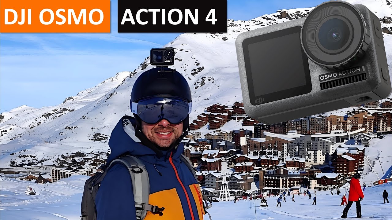 Test de la DJI Osmo Action 4 à Val Thorens ❤️ + DJI Mic 2