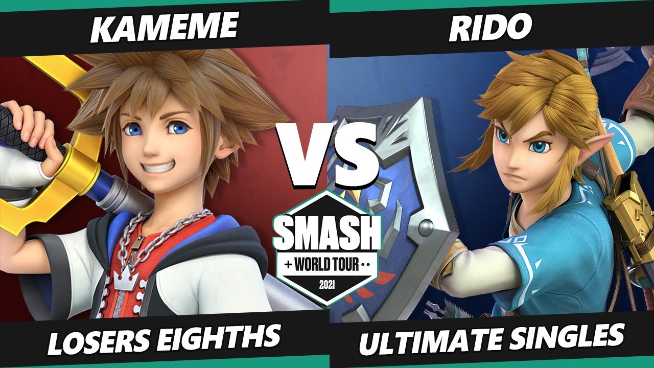SWT East Asia Top 8 - Rido (Link) Vs. Kameme (Sora) Smash Ultimate Tournament