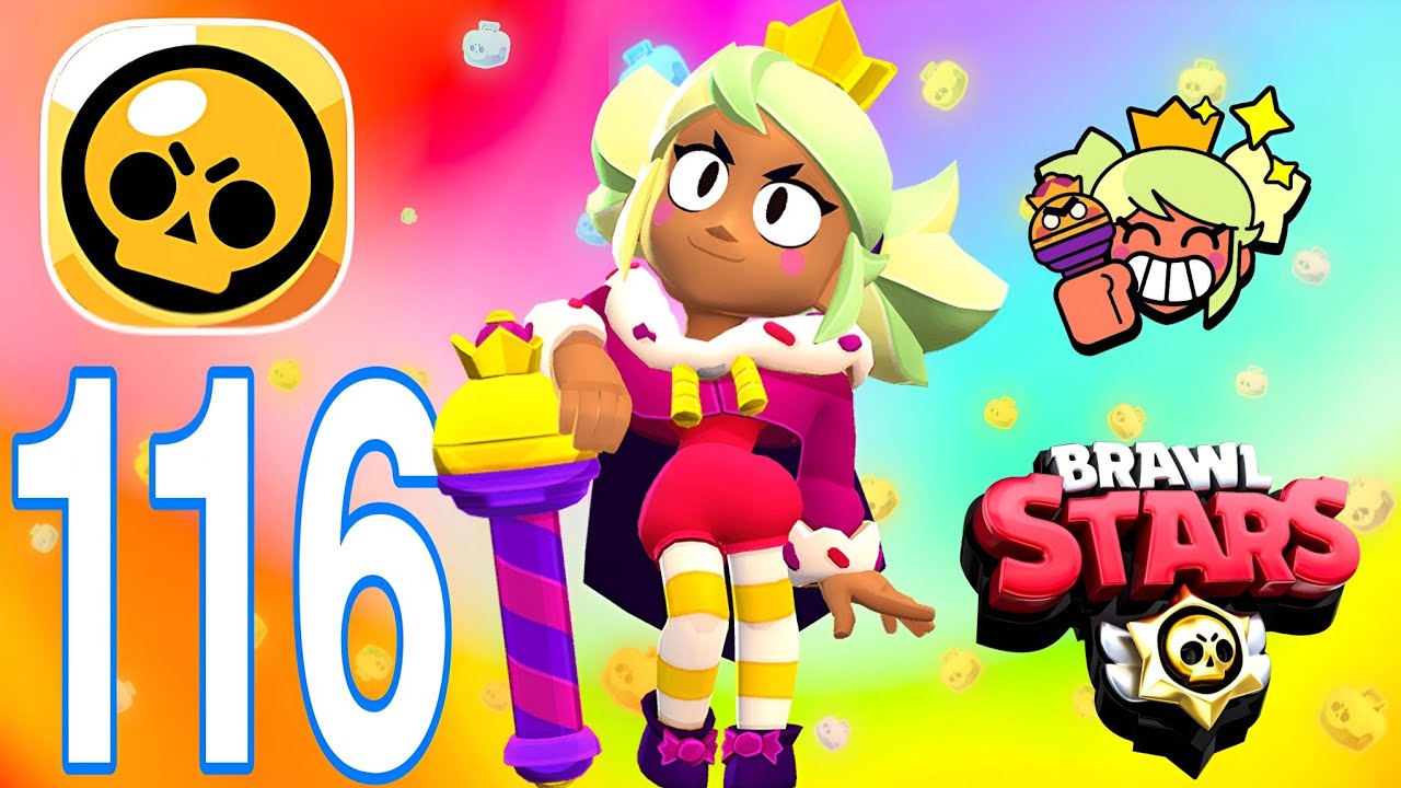 Brawl Stars - Прохождение игры, часть 116 - Мэнди - Стрелок 🪄✨ (iOS, Android)