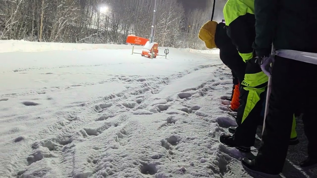 Elfyn Evans, SS1 Red Barn Arena. Rally Sweden 2026 Umeå.