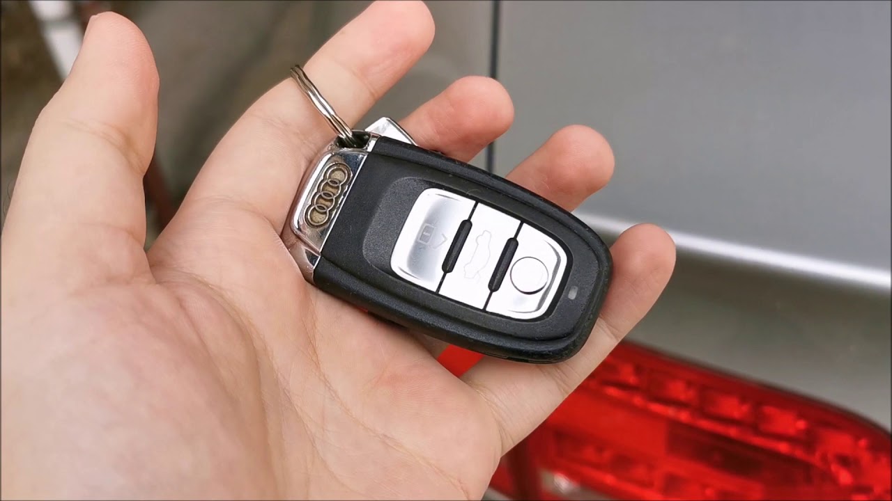 Audi A4 B8 — Что делать, если автомобиль перестал реагировать на нажатие ключа разблокировки?