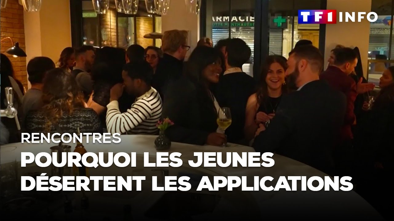 Applis de rencontre : pourquoi les jeunes désertent｜TF1 INFO