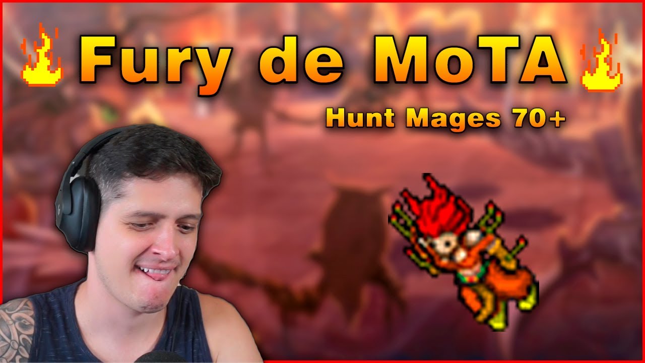 HUNT Mages 70+ FURY de MoTA | Tibia