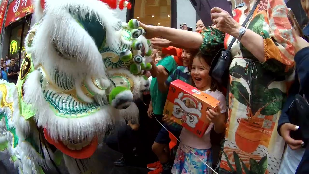 CYSM Lion Dance CNY Blessing of Nan Yang Express (Chinatown) 22nd February 2026