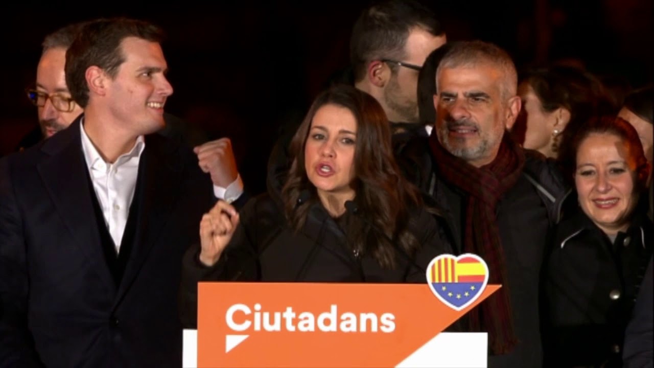 Ciudadanos gana las elecciones auton&oacute;micas en Catalu&ntilde;a