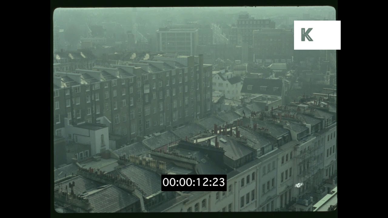Poor Housing in 1960s London, HD from 35mm