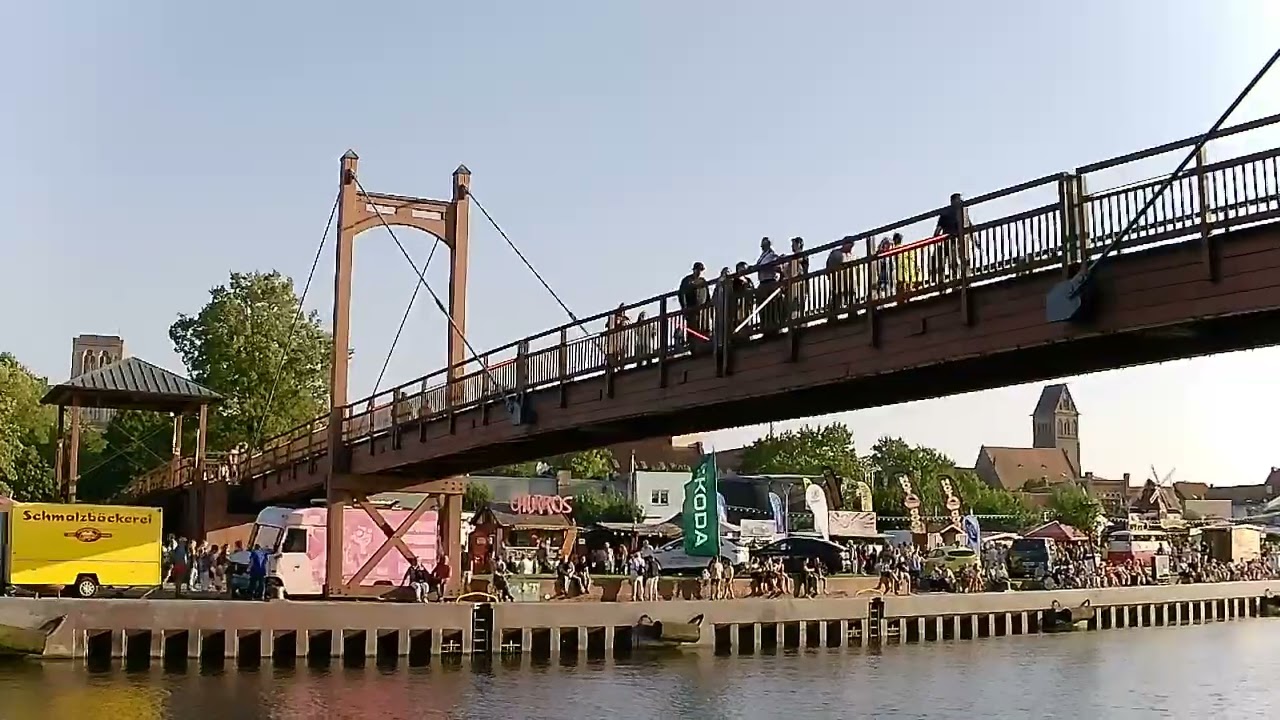Impressionen vom 20. Hansefest in Anklam an der Peene