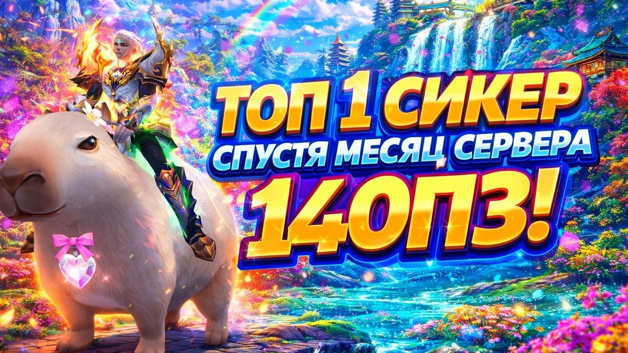 ТОП 1 СИКЕР СЕРВЕРА СПУСТЯ МЕСЯЦ ИГРЫ! АСГАРД ПВ!