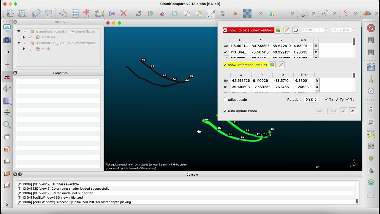 How to Compare and Overlap Two STL Files Using CloudCompare - Step-by-Step Demo