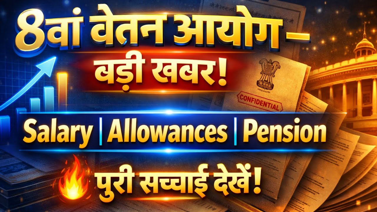 8th Pay Commission Latest Update &ndash; DA Merge, Allowances Reset & Pension Revision Explained!