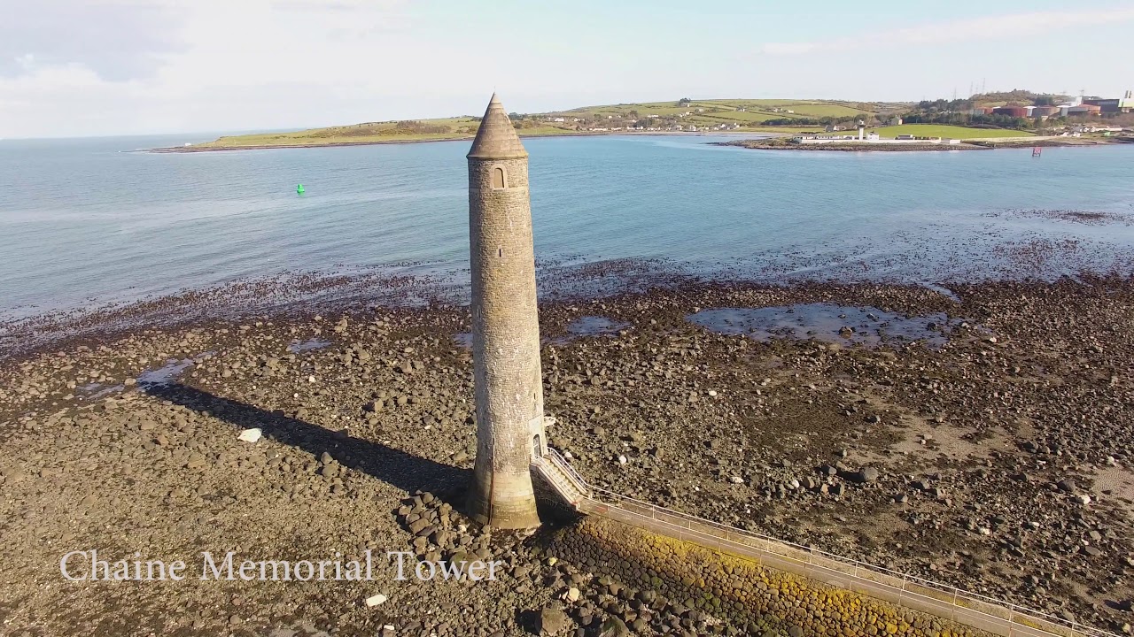Larne Harbour Co Antrim Northern Ireland 4K