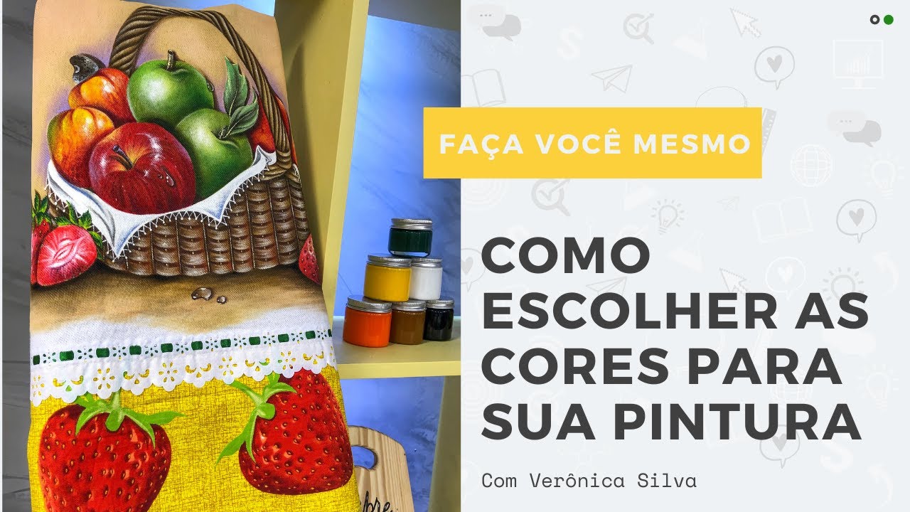 Arte Brasil na Web | Pintura em Tecido: Como escolher as cores para sua pintura