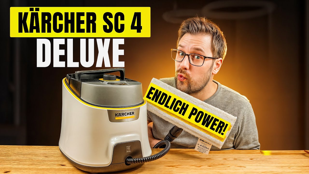 Kärcher SC4 Deluxe Test ► Endlich POWER mit dem EasyFix Dampfreiniger vom Markenhersteller?!