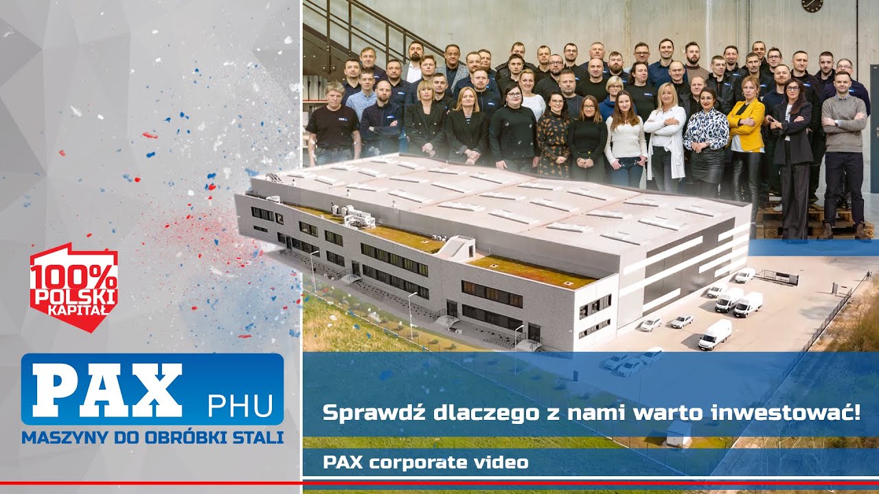PAX MASZYNY Sp. z o.o. - maszyny do obróbki stali