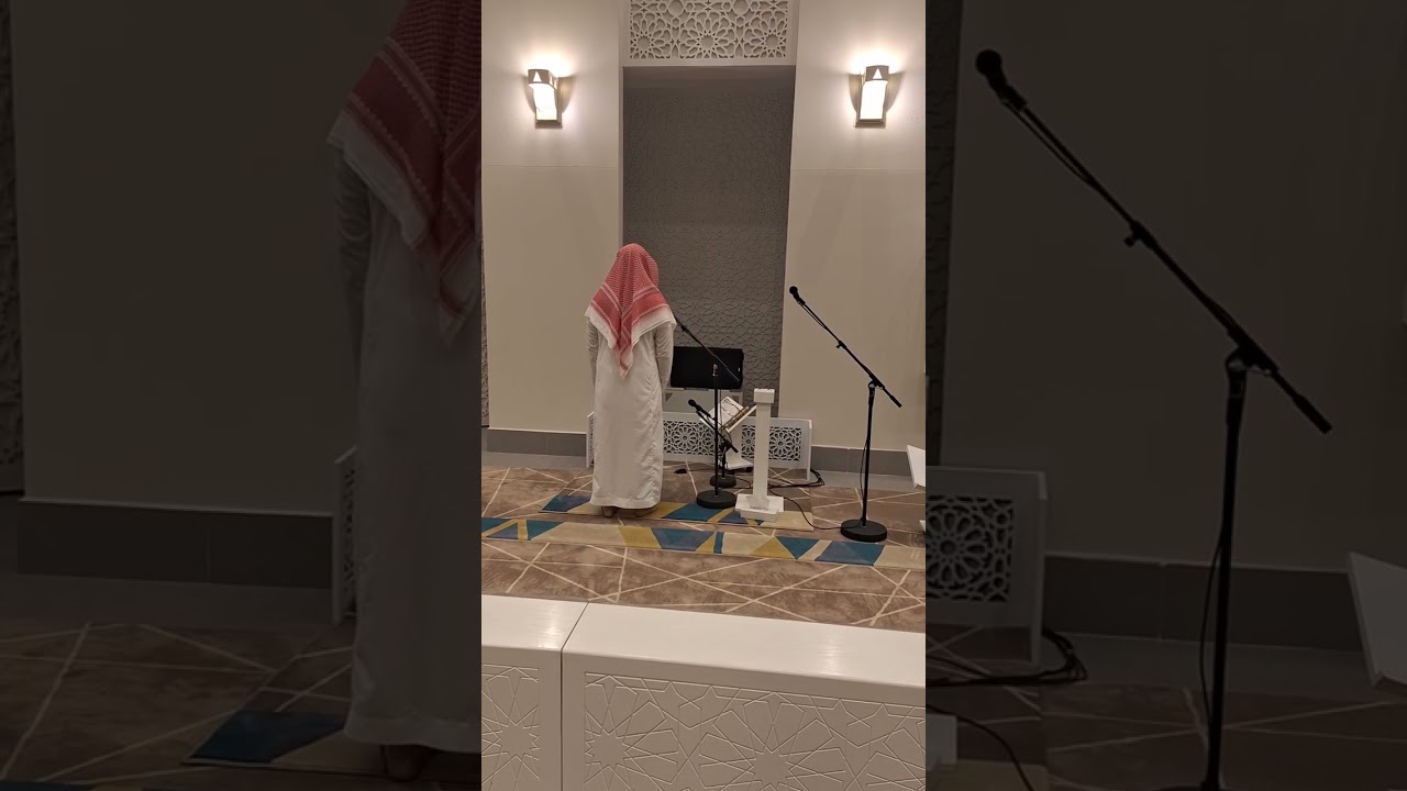 القارئ عبد الله القرني يجرب صوتيات جامع الجديد ـ المهيدب ـ بتلاوة رائعة من سورة الرحمن