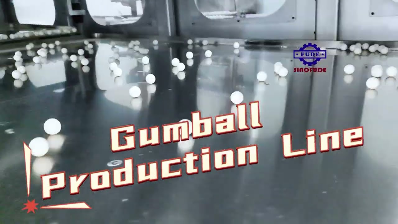 Gumball Making Machine Chewing Gum Bubble Gum Production Line