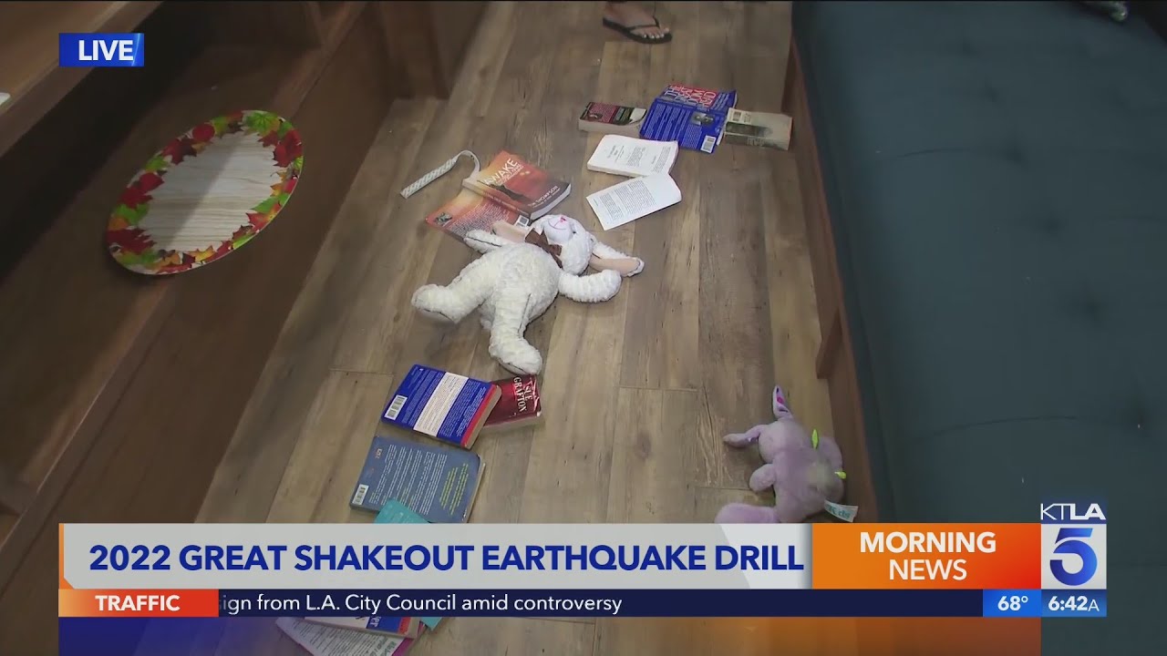 Southern California prepares for 2022 Great Shakeout earthquake drill