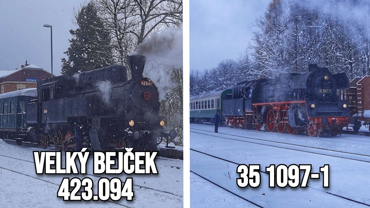 Mikulášská jízda + německý fotovlak. 🚂