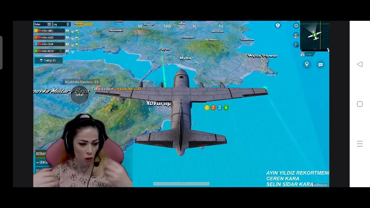 VERA HACER KÜFÜR. NİCE TEAM VE HS TEAM E. PUBG MOBİLE