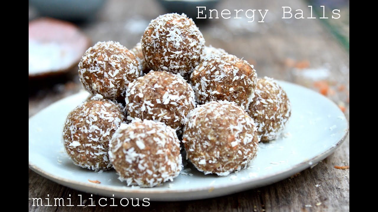 Energy Balls- BESTER SNACK!! Vegan, Gluten frei, Zuckerfrei!