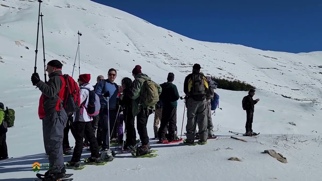 Snowshoeing Into Silence - Qanat Bakish