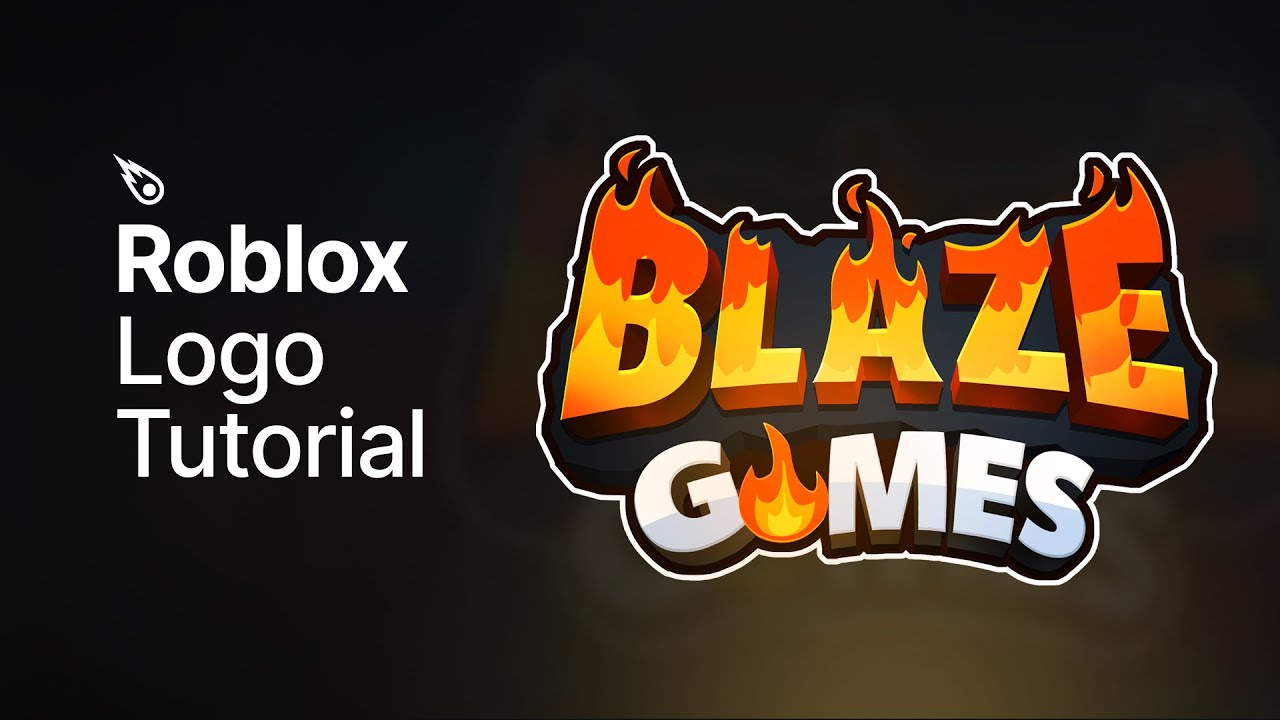 Roblox Logo Tutorial: Blaze Games
