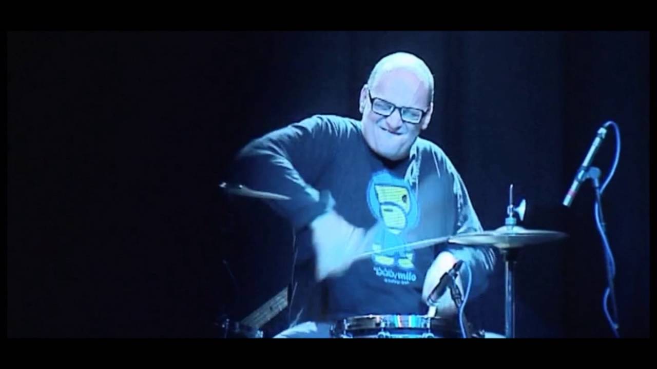 Pavel Koudelka - Milan Cais drum solo Velka Lucerna