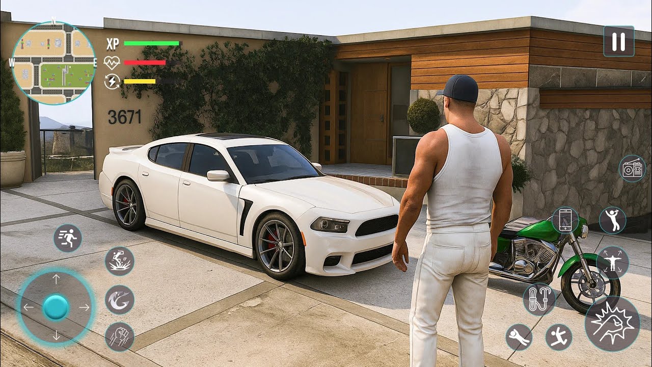 Open World Miami Gangster 2025 Offline Games android gameplay #games #bestgammer #gaming #gameplay 