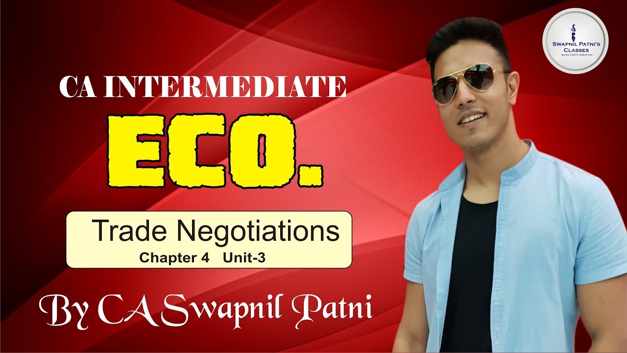 CA INTER FM-ECO -Detailed understanding of GATT/ WTO in just 1 hour\ CHP 4 \UNIT 3