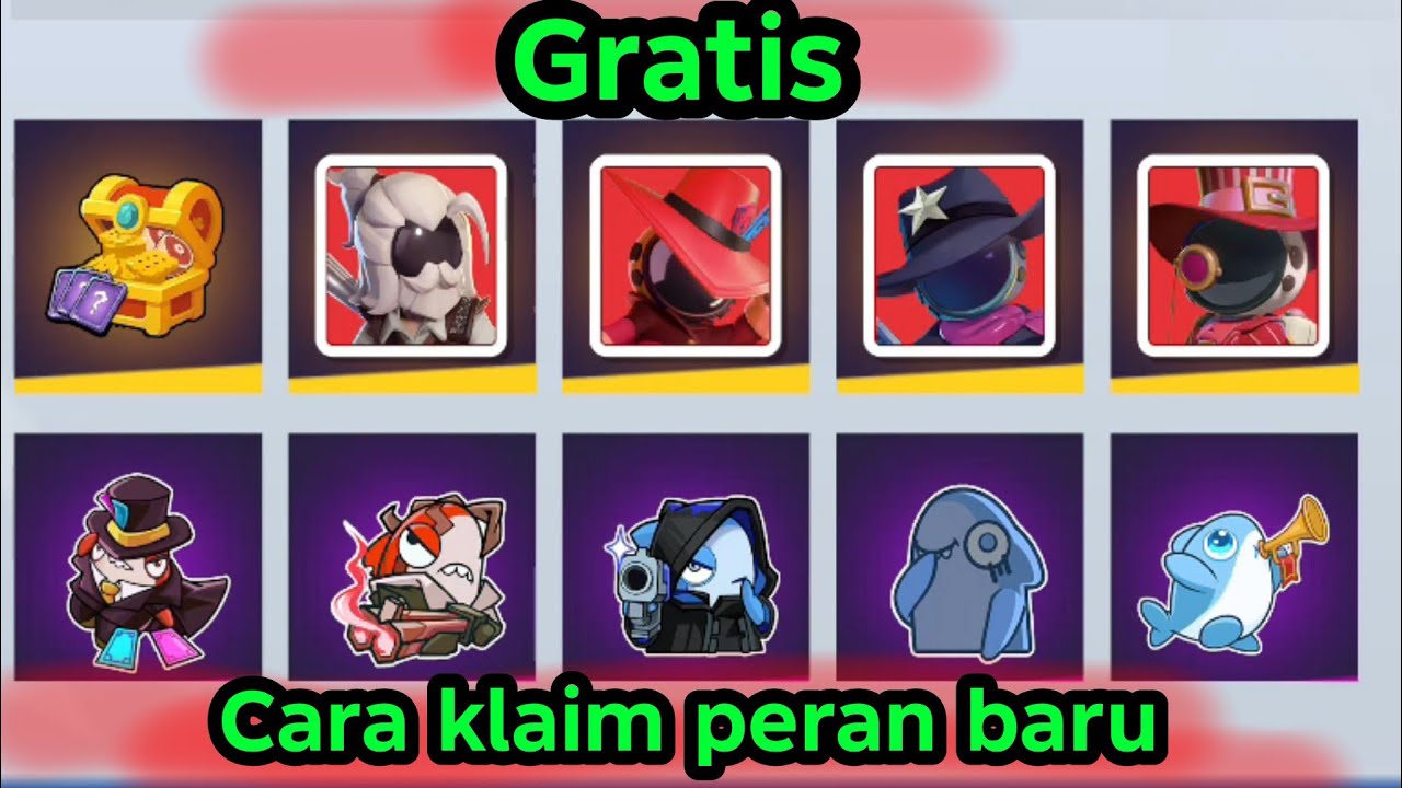 CARA MENDAPATKAN 5 PERAN BARU SUPER SUS -  5 IMPOSTOR SUPER SUS SHADOW HUNTER SWAPPER SHERIF MAYOR