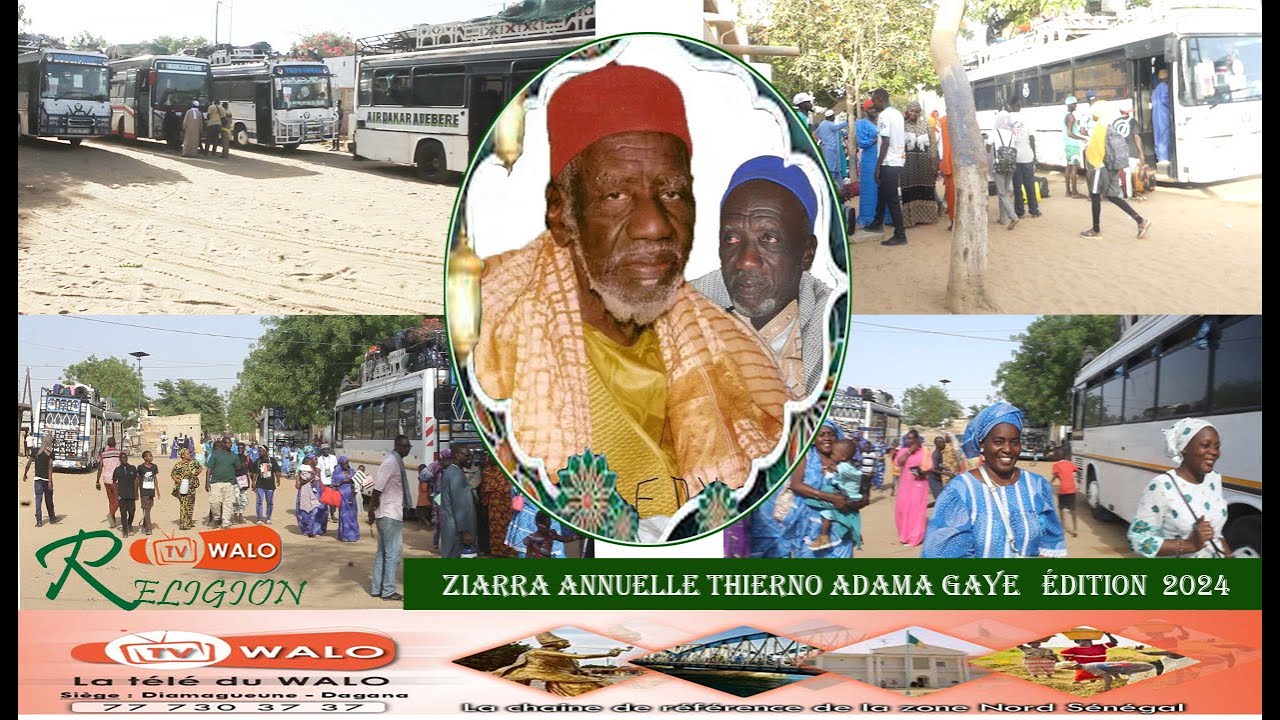 Ziarra Nianga Edy 2024; spécial convoi de la ziarra annelle Thierno Adama Gaye de Dakar à Nianga