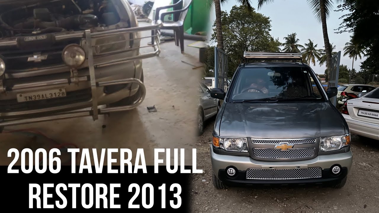 Tavera 2006 model all restore working 2013 model change tamil 🙏🙏🙏🙏