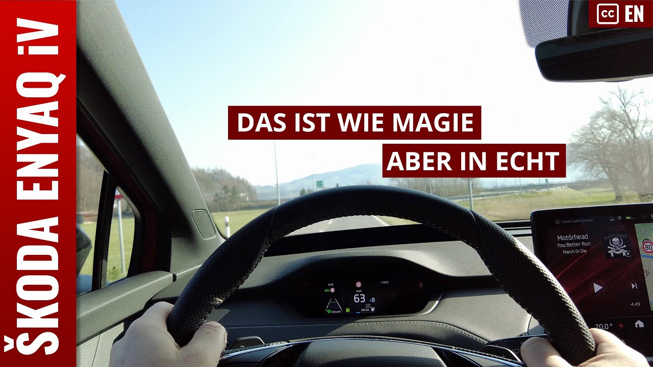 Skoda ENYAQ iV - alles zu Rekuperation in Fahrmodus B & D, mit ecoAssist, adaptivem Tempomat (pACC)