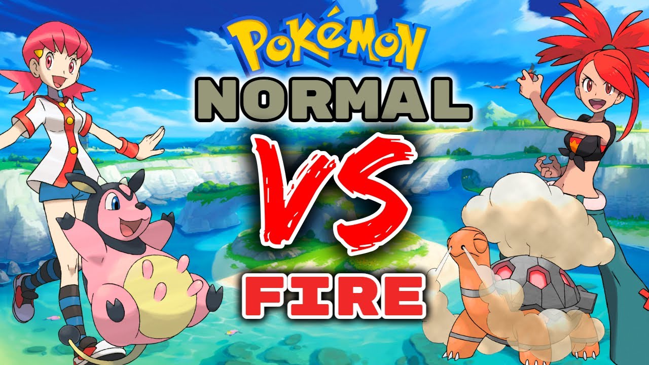 We Only Catch Fire or Normal Type Pokemon... Then We FIGHT!