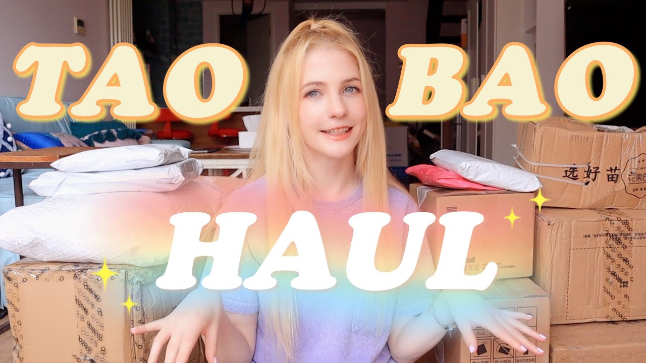 RANDOM TAOBAO HAUL: online shopping in China!