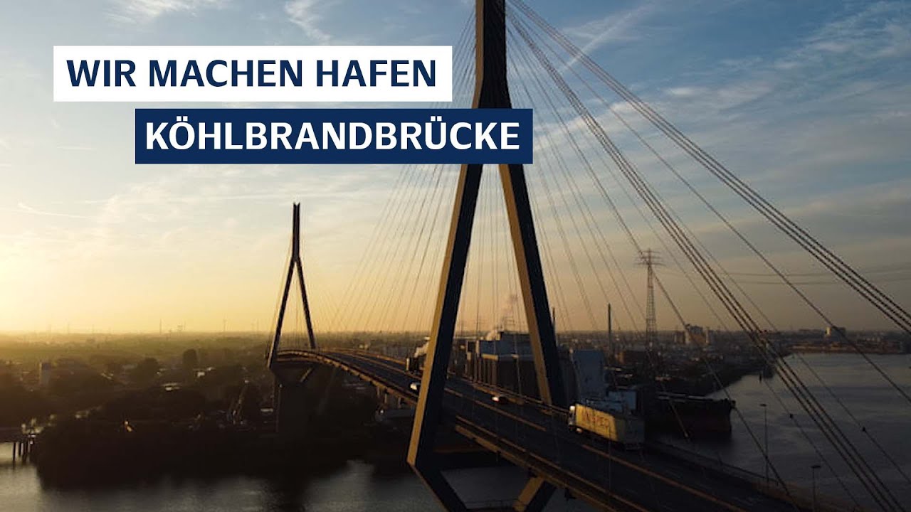 Operation in luftiger Höhe – Lagertausch an der Köhlbrandbrücke