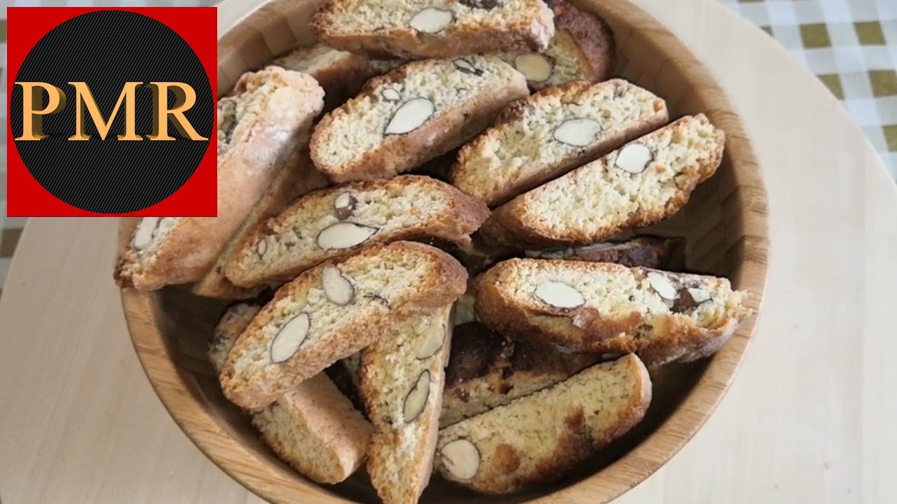 Cantucci con mandorle, croccanti fuori e deliziosi da inzuppare, senza ammoniaca/Maria Rosa Pinto