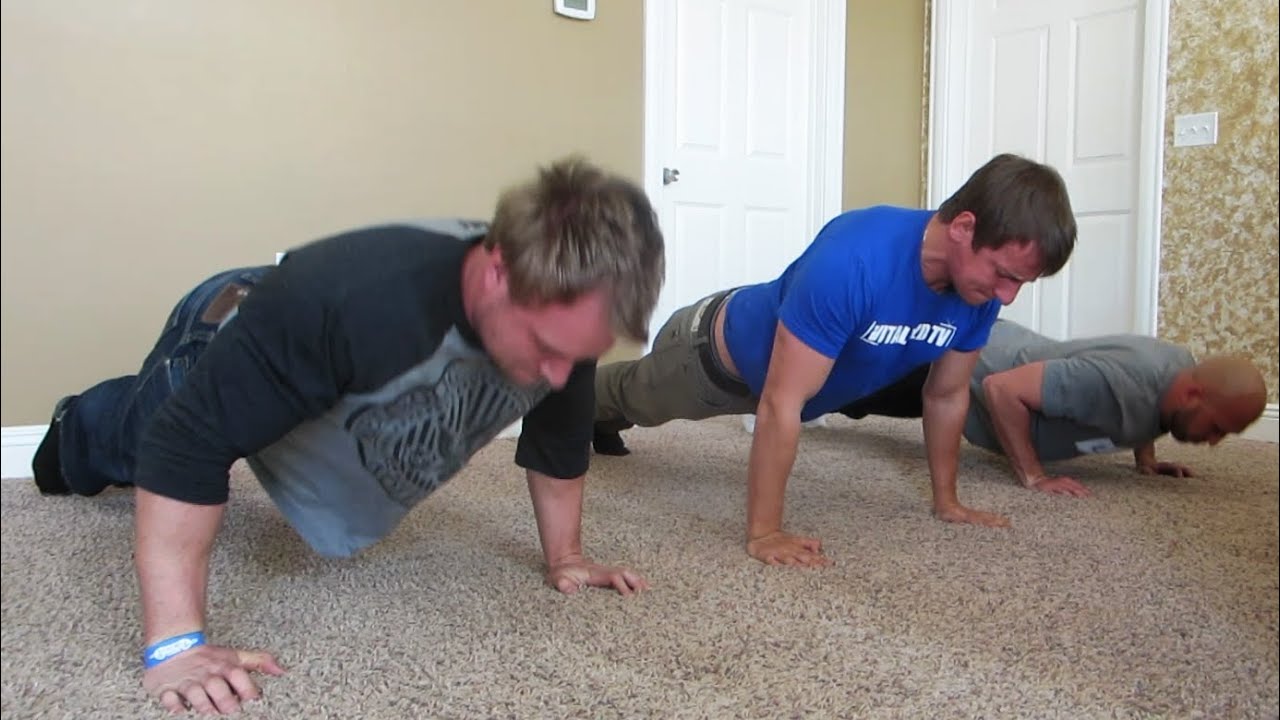 100 Push Up Off vs Vitaly and Dennis Roady | Furious Pete