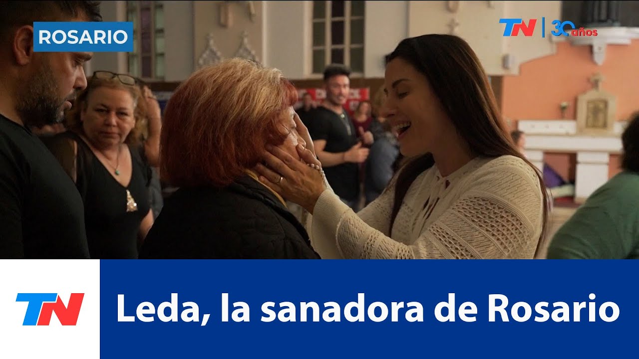Leda, la mujer avalada por la Iglesia que sana a los enfermos por imposición de manos en Rosario