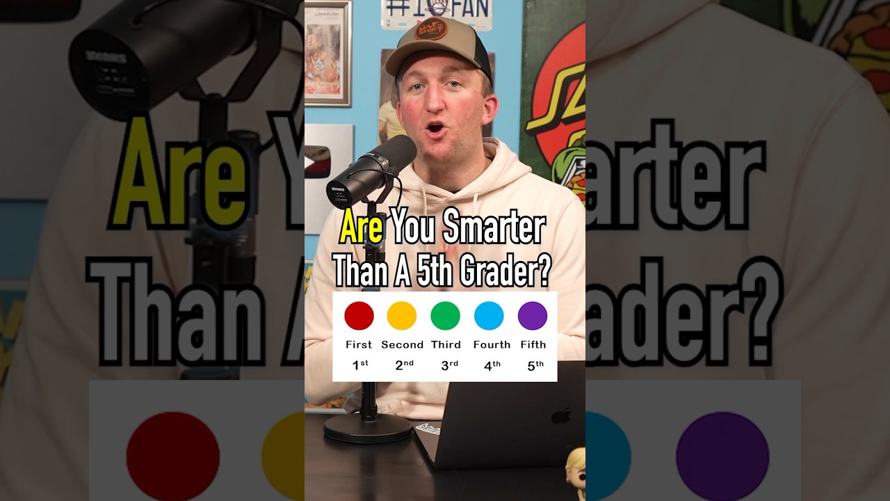 Is ZACH Smarter Then a 5TH GRADER?! We&rsquo;ll Find Out! #shorts #test #quiz #5thgrade #math #science