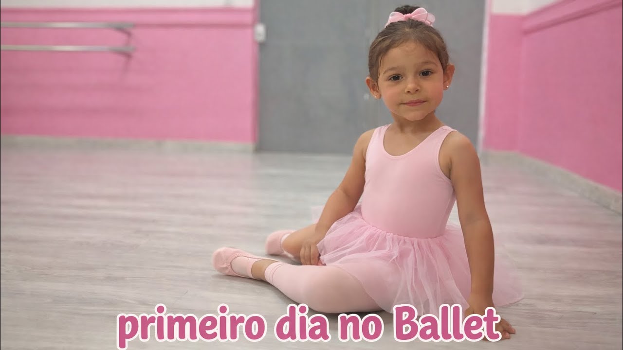 Primeiro dia da Marina no Ballet #ballet 