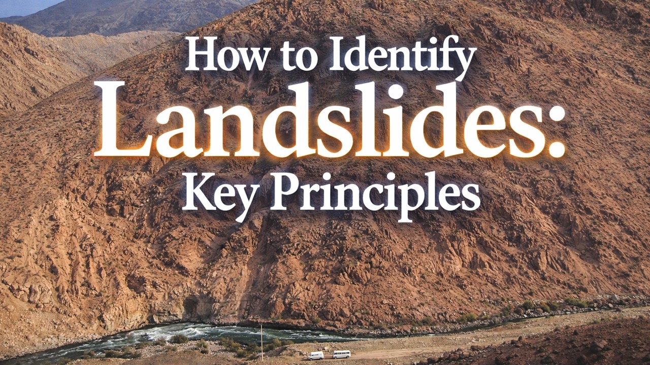 How to Identify Landslides: Key Principles