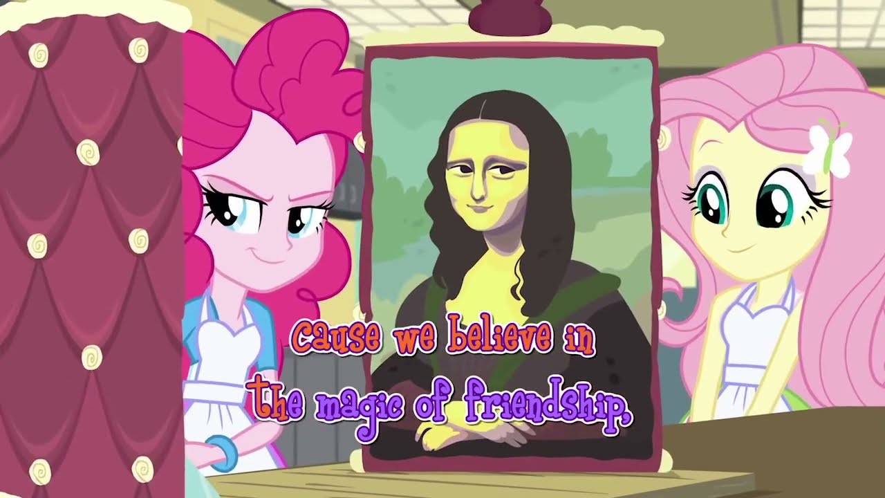 My Little Pony: Equestria Girls Friendship Games - 'The CHS Rally Song' Sing-Along