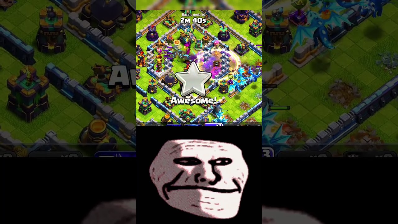 Electro DRAGON or Bowler Attack strategy II Clash of clans 