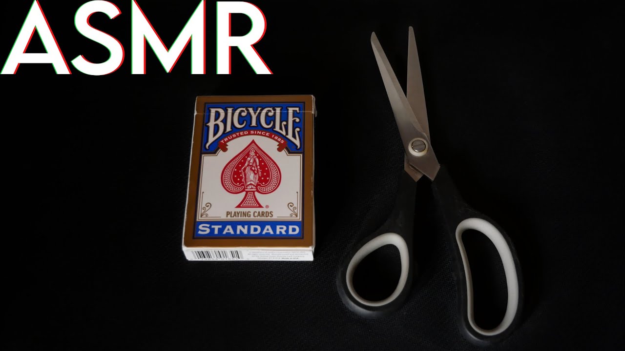 Cutting the 4 Aces in HALF & the BOX | ASMR